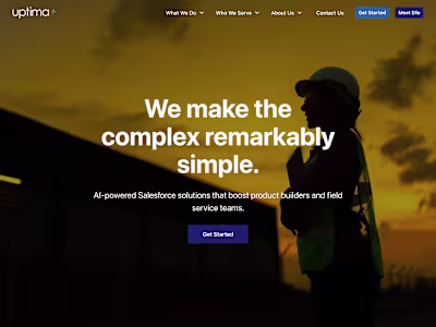 Web Development for Salesforce Implementation Consultant Firm