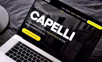 Capelli Hair Salon on Behance