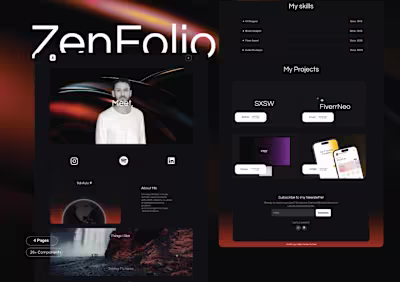 Zenfolio Framer Template