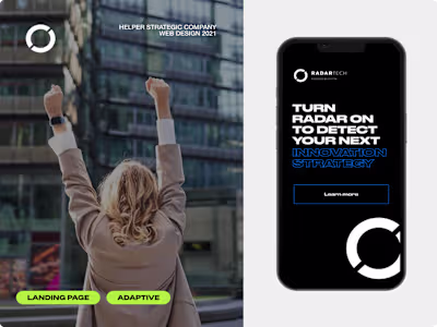 Website Design for Strategic Planning