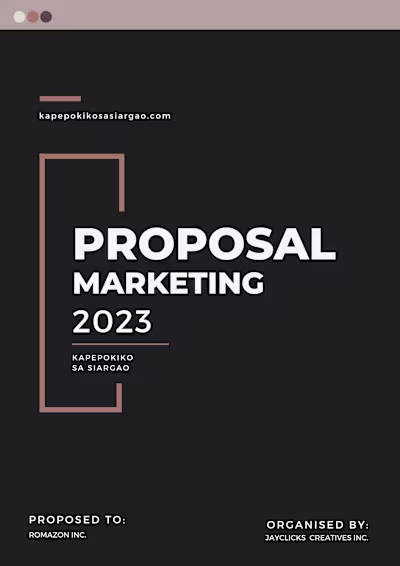 Digital Marketing Proposal