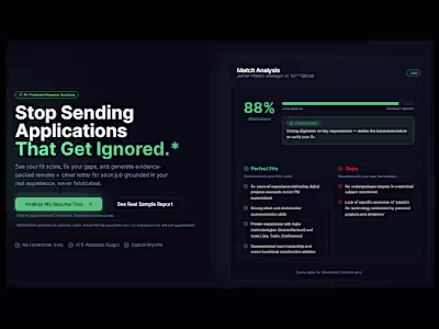 RoleMetrix — AI Job Match & Application Engine