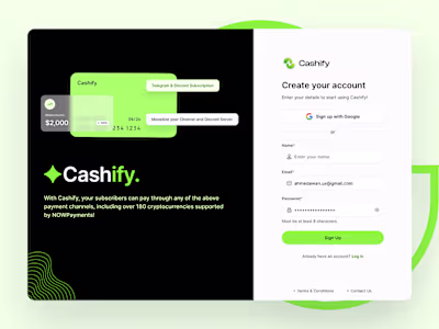 Cashify - Telegram Subscription Platform