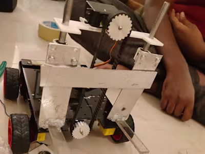 Prototype of Forklift using Motor arrangement