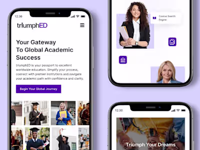 triumphED | Complete Branding & Web Development