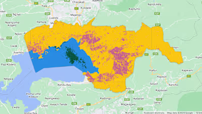 Supervised Land Classification of Kisumu, Kenya using GEE