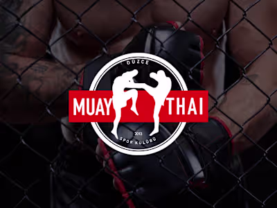 Düzce Muay Thai Logo Design