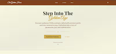 Replit vibe coding cocktail retail webpage