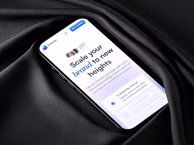 Aromatic Framer Template for SaaS Websites