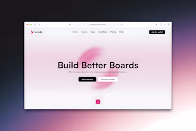 Boardly – AI-Powered Board Leadership Platform