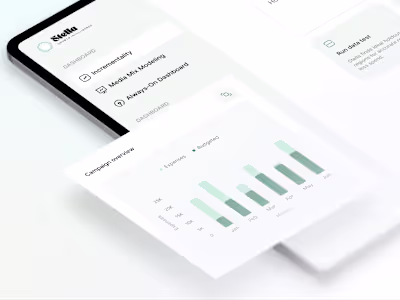 Stella web app design