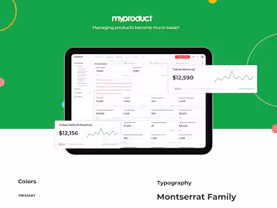 My Product - UX/UI (SaaS)