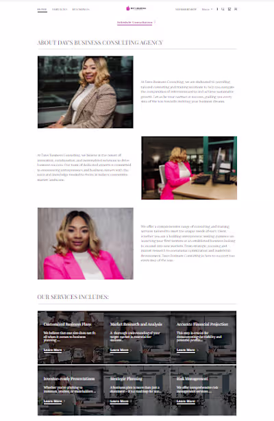 BUSINESS WEBSITE
