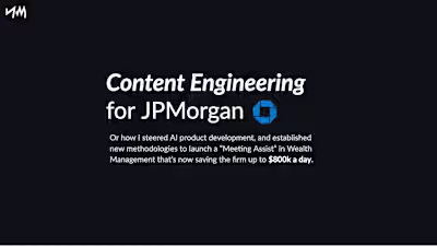 An 'agentic' A.I. assistant for wealth advisors 