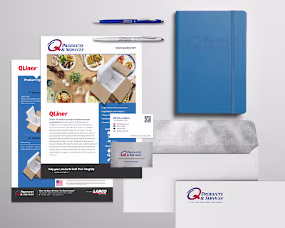 Branding Refresh for QProducts & Services