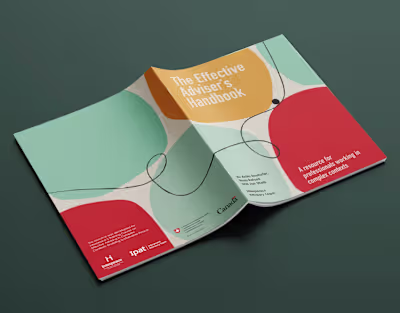 Layout design of "The Effective Adviser's Handbook"