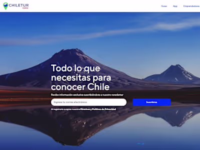 Chiletur - Amazing Web Site