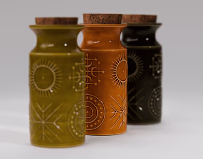 Ceramic Bottles – Product Render Study