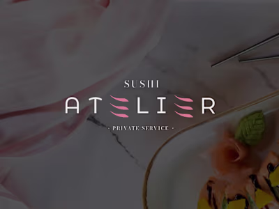 Logo & Branding Concept for a Sushi Service