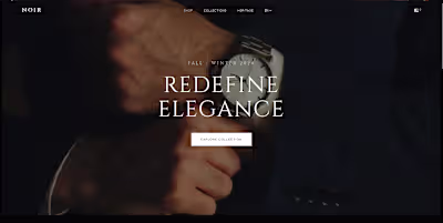 This premium suits brand store