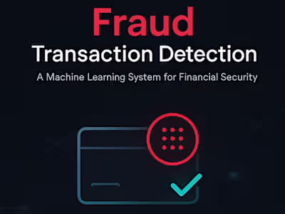 Fraud Transaction Detection System