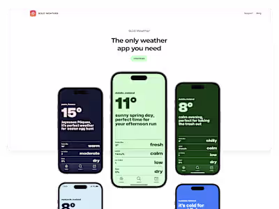 Uprise - Framer template