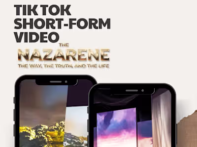 Short Tik Tok & Reel Video Content for The Nazarene
