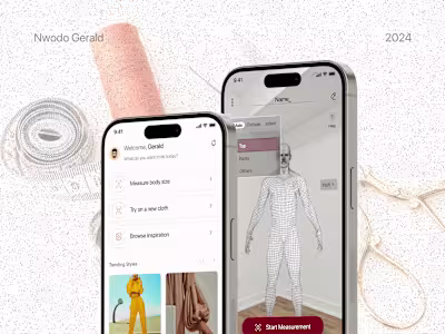 StitchMate Mobile AR app
