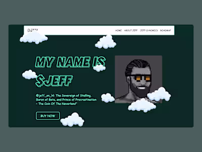 Jeff: High-Volume Cryptocurrency Platform (NextJs-SASS)