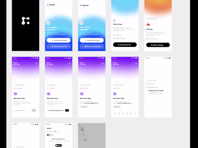 Mobile Design Fuse Wallet