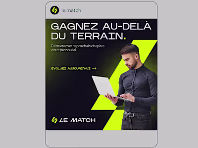 Le Match - Visual Identity