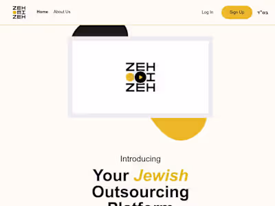 Development of Zehmizeh Freelance Marketplace