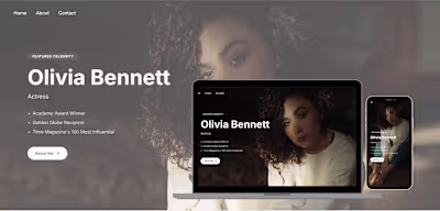 Influencer Webpage Design Link - https://influencer-webpage....