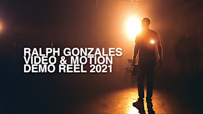 Ralph Gonzales - Motion & Video Demo Reel on Vimeo