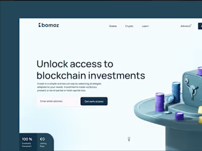 Bomoz | Profitable Crypto Holding Strategies :: Behance