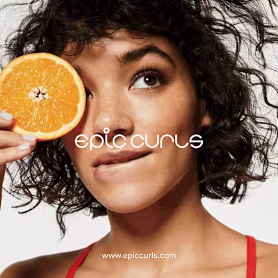 Epic Curls Brand Identity Design