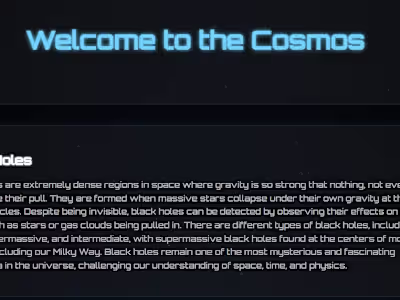 Exploring Cosmic Phenomena