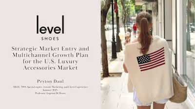 Level Shoes: U.S. Luxury Market Expansion Strategy