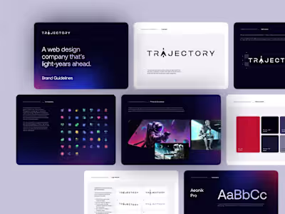 Revitalizing Trajectory Web Design's Brand Identity