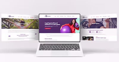 Fit2Motivate Website Design