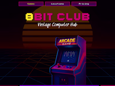 8-Bit Club | Framer Development & Design