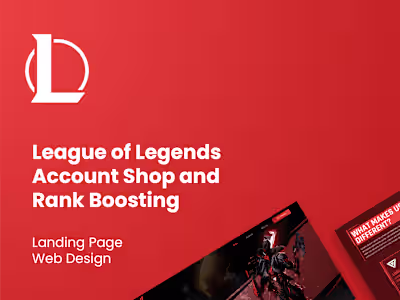 League of Legends Account Shop (PROJECT: Jhin)