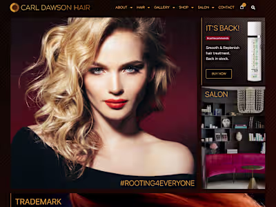 Hair Colourist Website