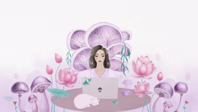 Here, you see an Illustration i did for a conceptual brand p...