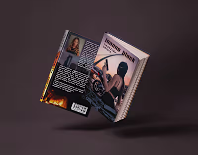 I'm thrilled to share a recent book cover design project! 📖...