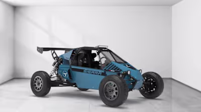 Sierra Cars 3D Render Visualization Project