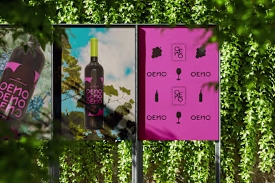 OENO – Premium Wine Branding with a Modern Twist