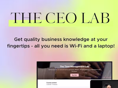 The CEO Labs courses 