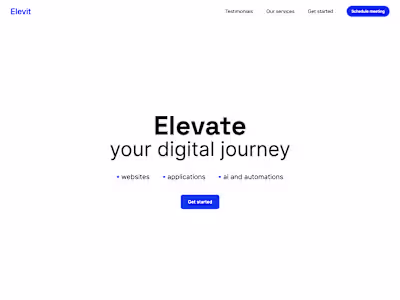 Design Website and Create AI Chatbot for Software Company