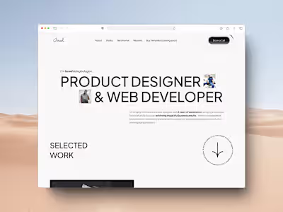 My Porfolio Website